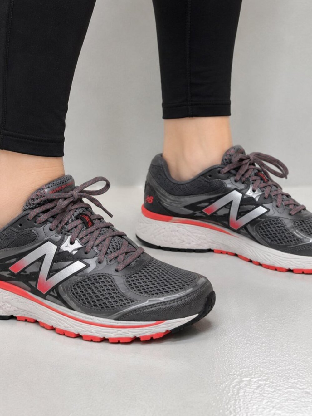 New Balance 940v3 Running Shoes Gray Pink Womens Size 11.5 Stability Walking Ath